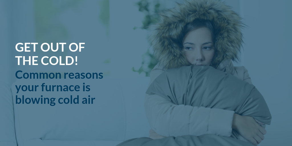 oil furnace blowing cold air