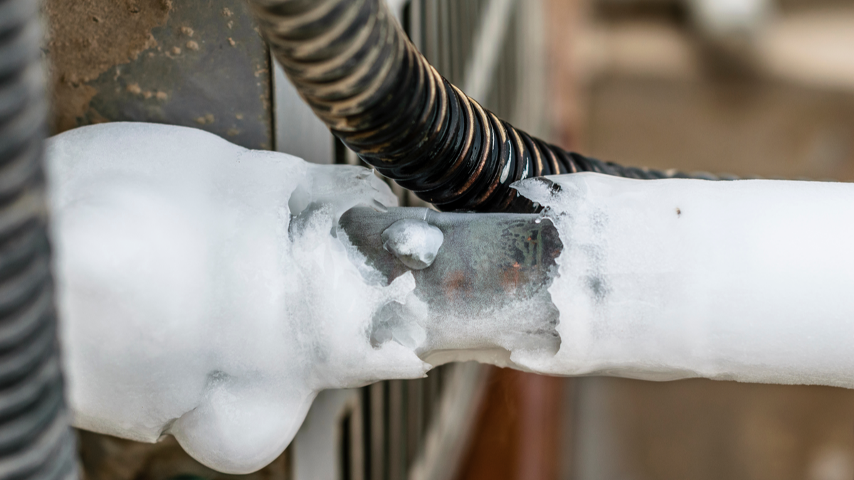 indoor coil freezing up